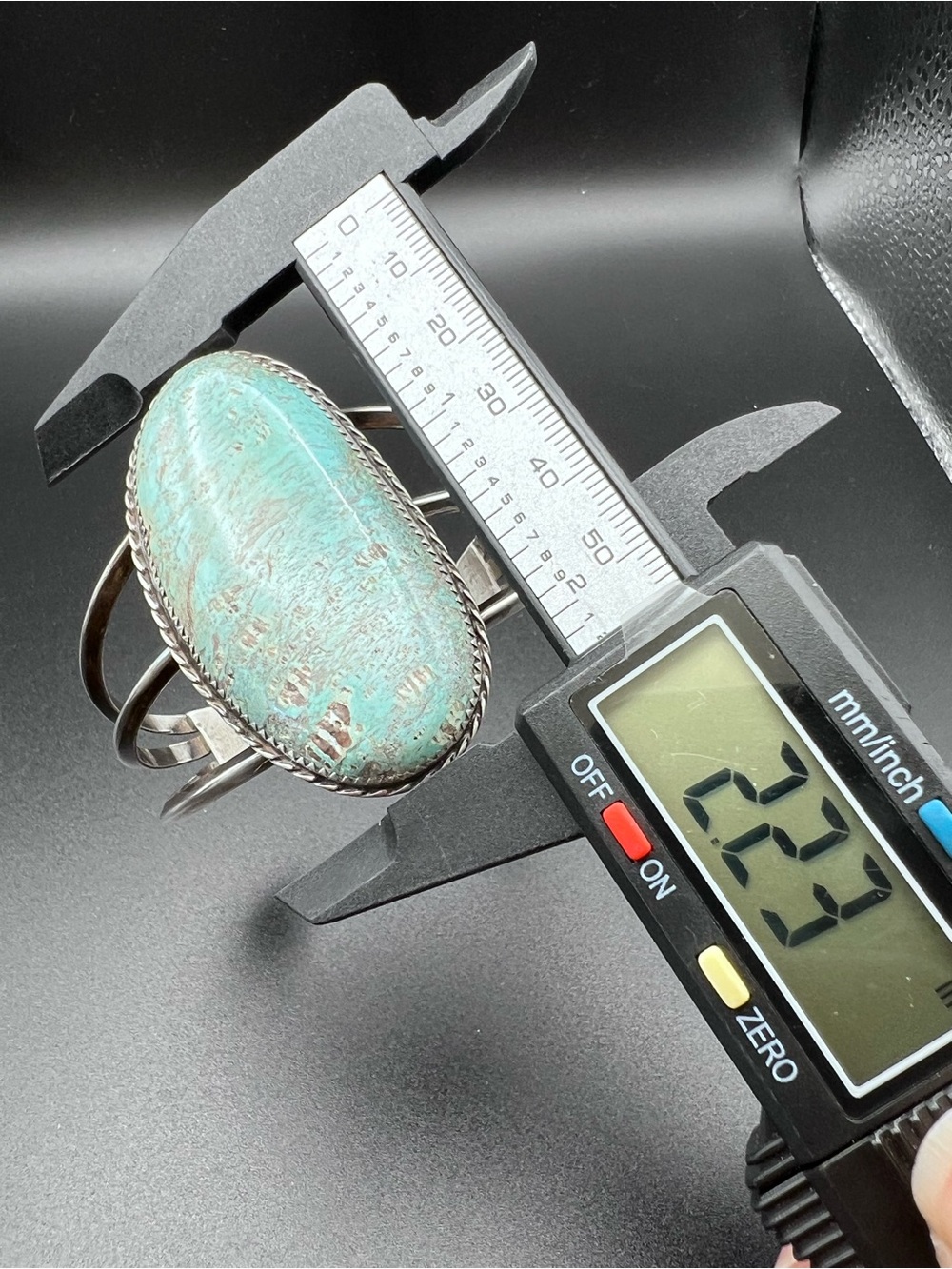 Native American Turquoise Cuff - Picture 10 of 12